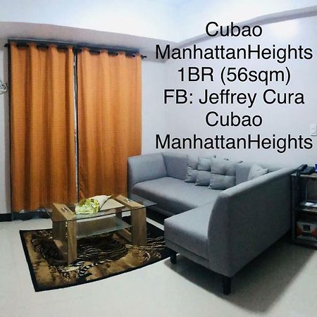 Cubao Manhattanheights Unit 7Ef Tower B, 1Br Манила Экстерьер фото
